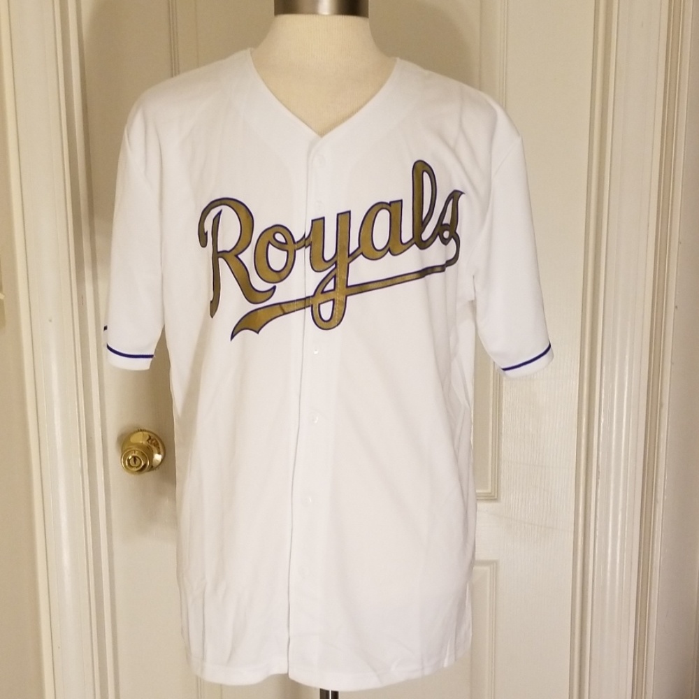 KC Royals Champs Jersey 15, NWOT, size XL